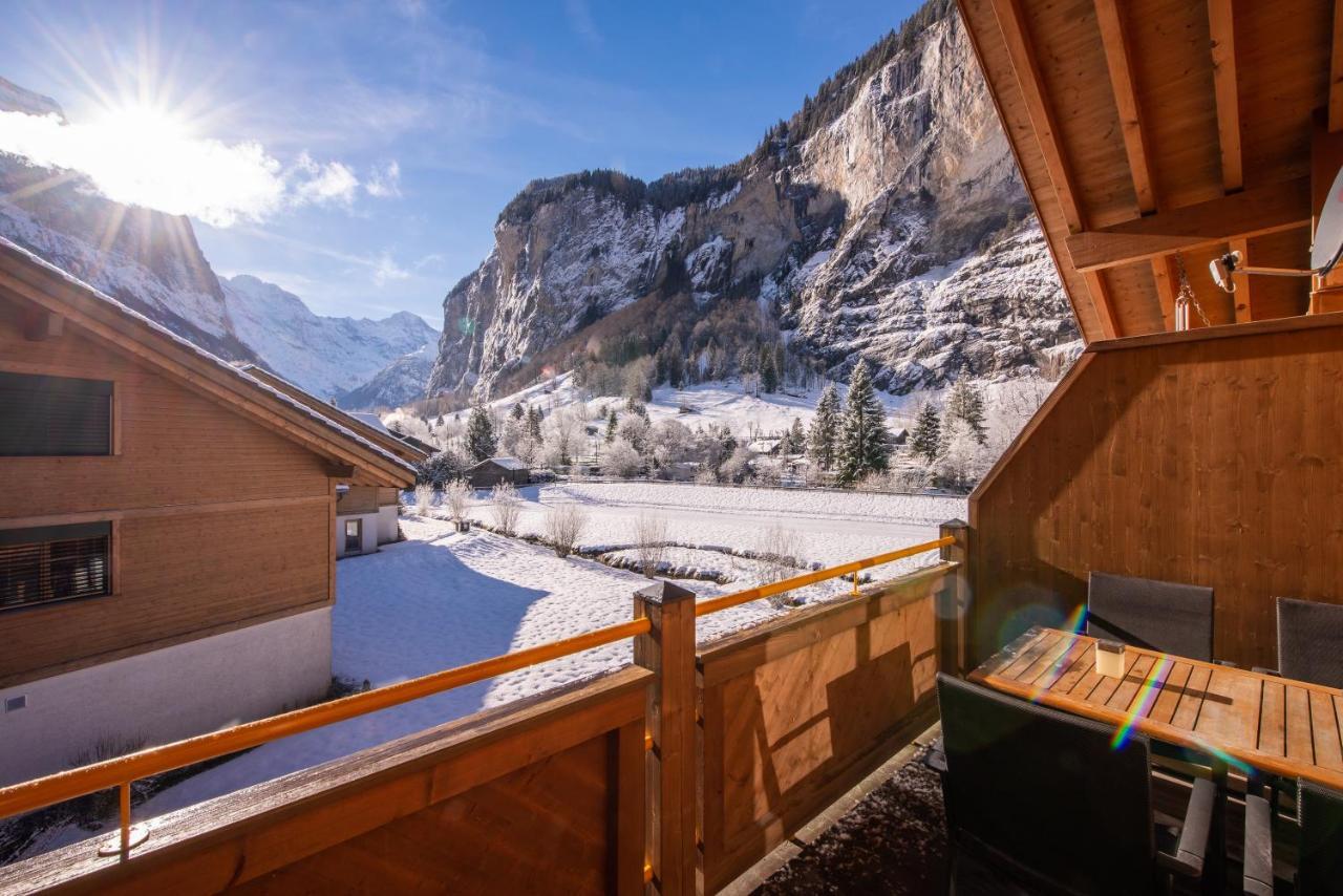 Apartment Staubbach, Best Views, Spacious, Family Friendly Lauterbrunnen Esterno foto